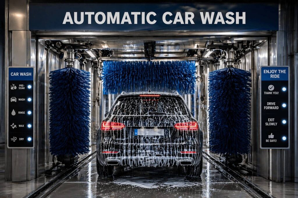 Automatic car wash in Red Lion, PA