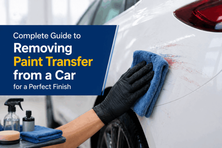 Complete Guide to Removing Paint Transfer from a Car for a Perfect Finish