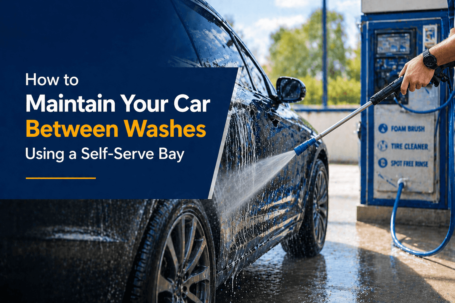Car wash with self serve wash bay in Red Lion PA
