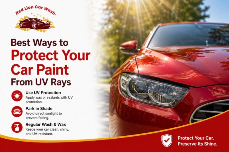 Best Ways to Protect Your Car Paint From UV Rays