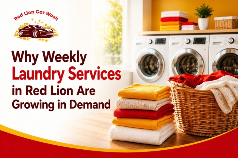 Why Weekly Laundry Services in Red Lion Are Growing in Demand